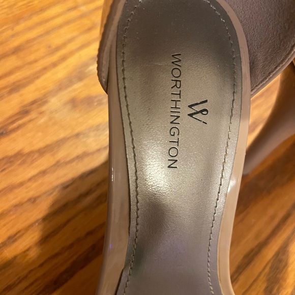 Beige high heel sandals - Picture 2 of 5